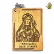 Keychain Rectangular (wkc129) - Immaculate Heart Of Mary