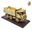 Wood Miniature Dump Truck Collector's Item