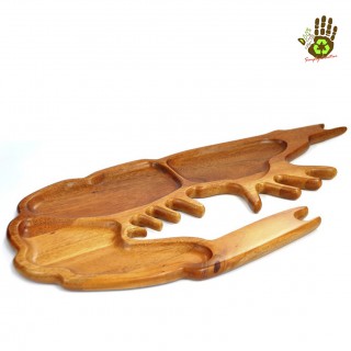 Wooden Shrimp Tray